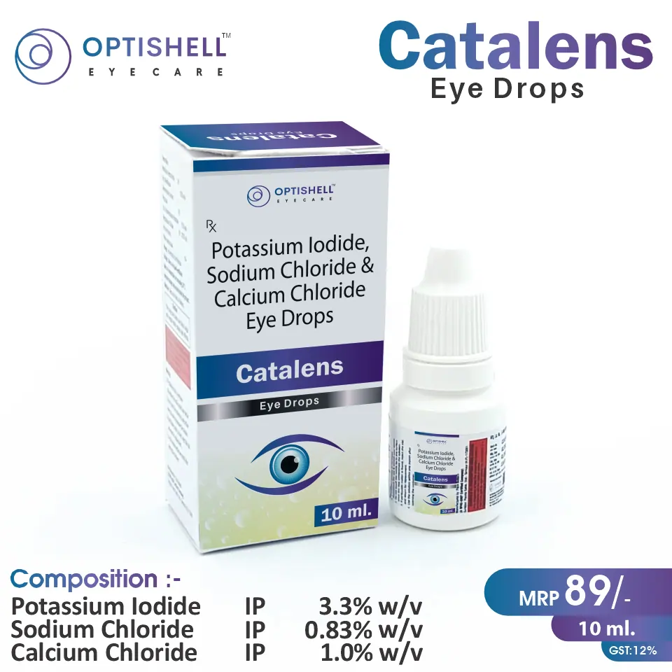 Potassium Iodide 3.3% + Sodium Chloride 0.83% + Calcium Chloride 1.0% | Eye Drops | Best Price for PCD Pharma Franchise